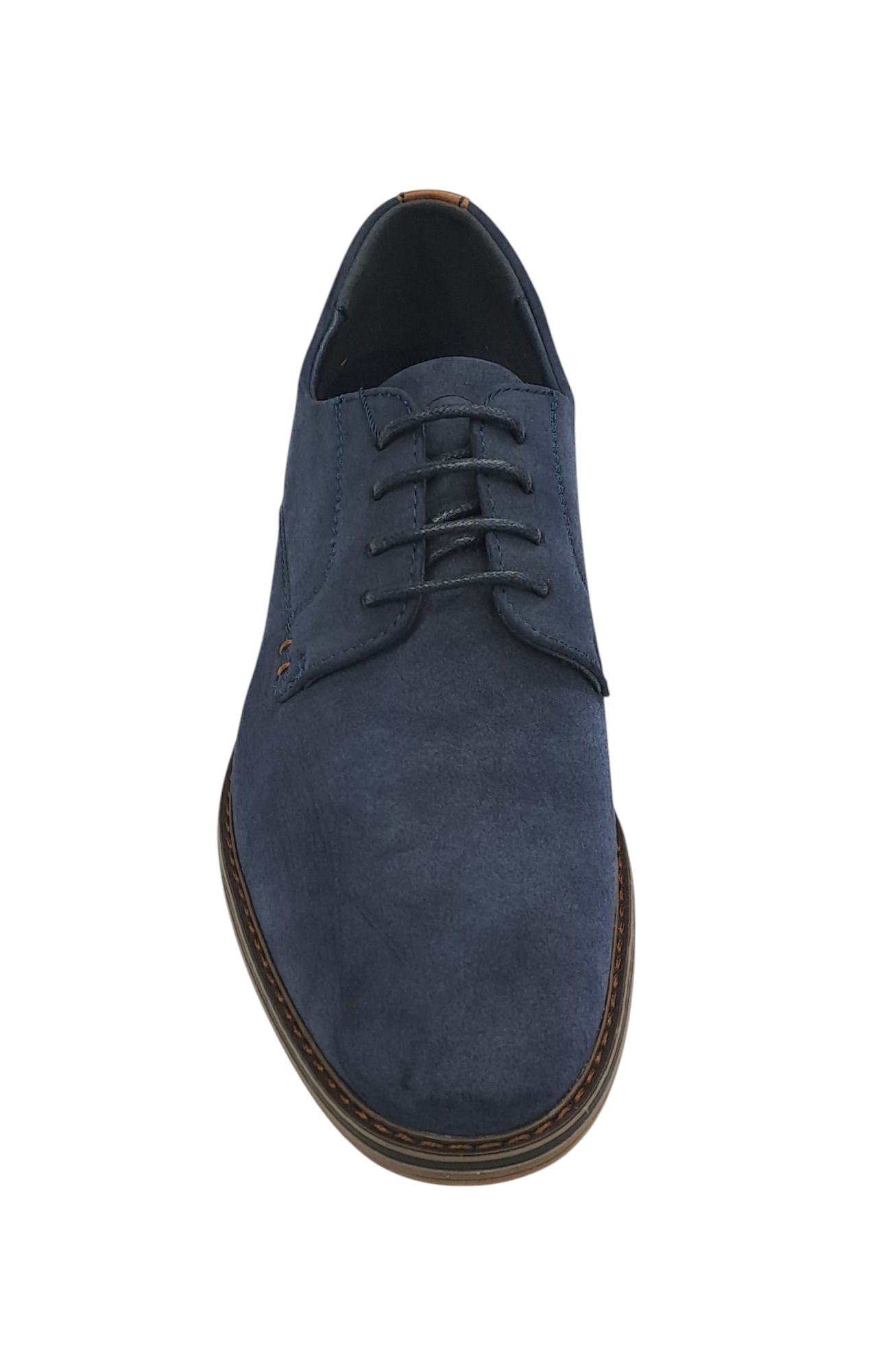 Pope Mens Woodhill Suede Laced Shoe - French Blue