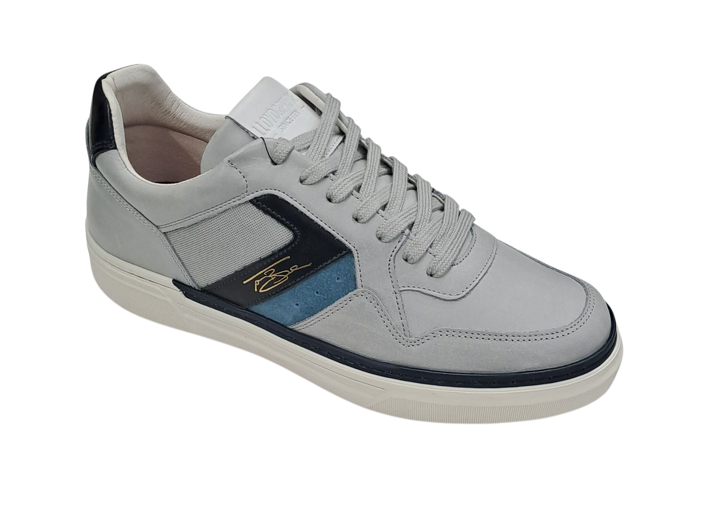 Lloyd & Pryce Brache Casual Trainer - Slate Fade