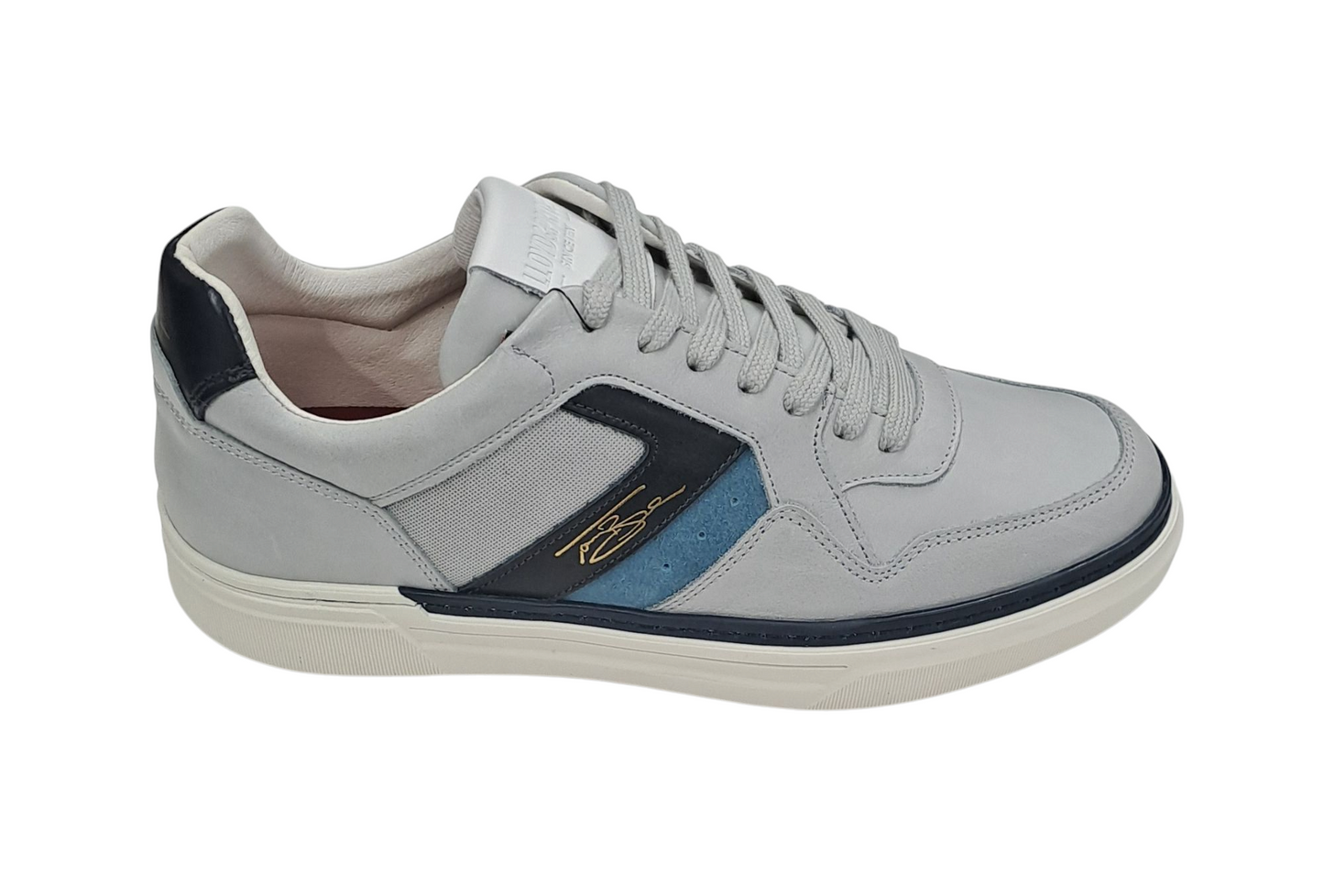 Lloyd & Pryce Brache Casual Trainer - Slate Fade