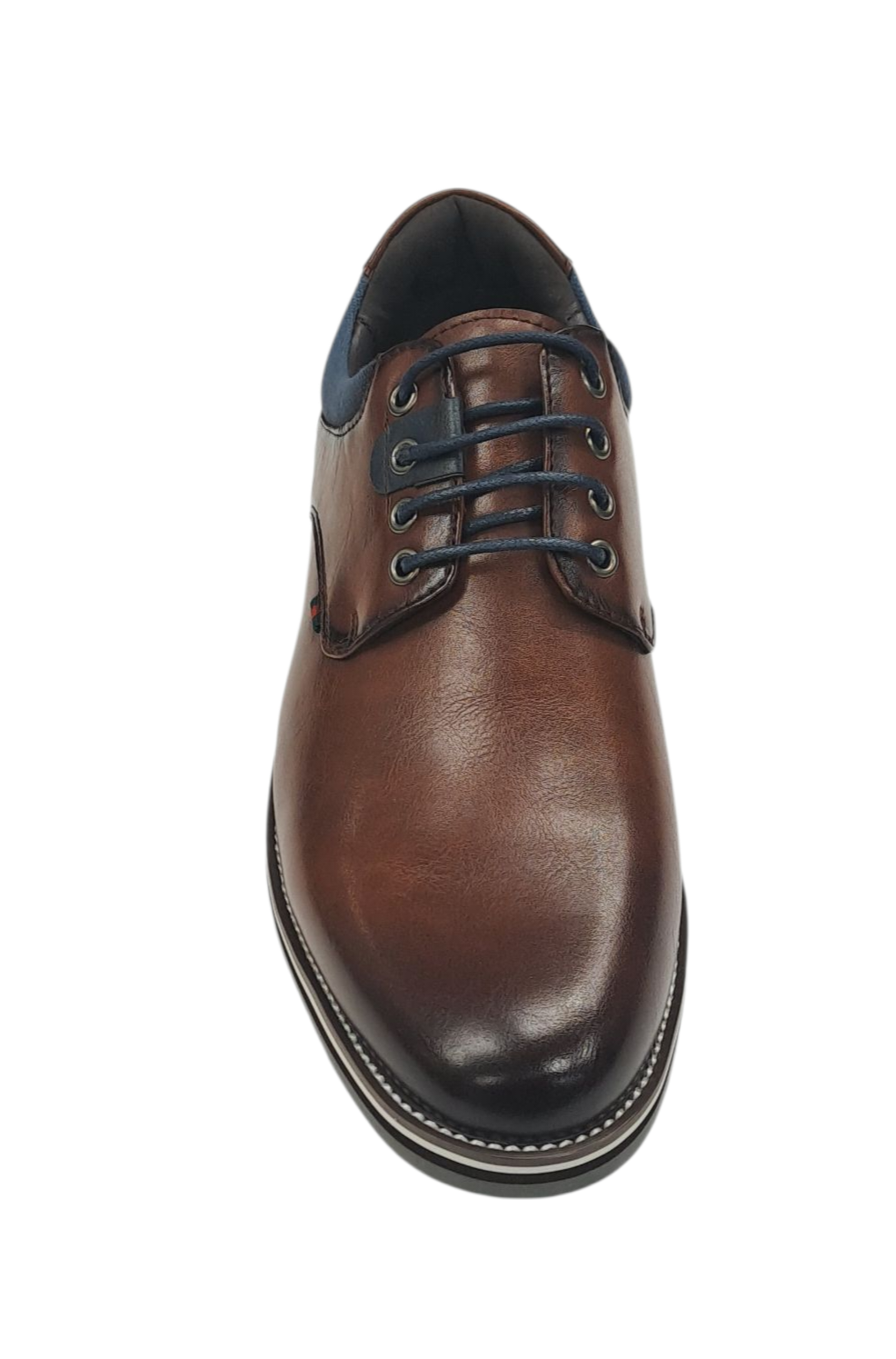 6th Sense Dolphman Smart Casual Laced Shoe - Brown