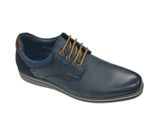 6th Sense Dolphman Smart Casual Laced Shoe - Navy