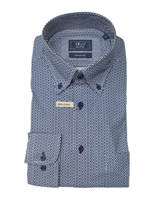 Daniel Grahame Long Sleeve Casual Shirt 25 - Blue