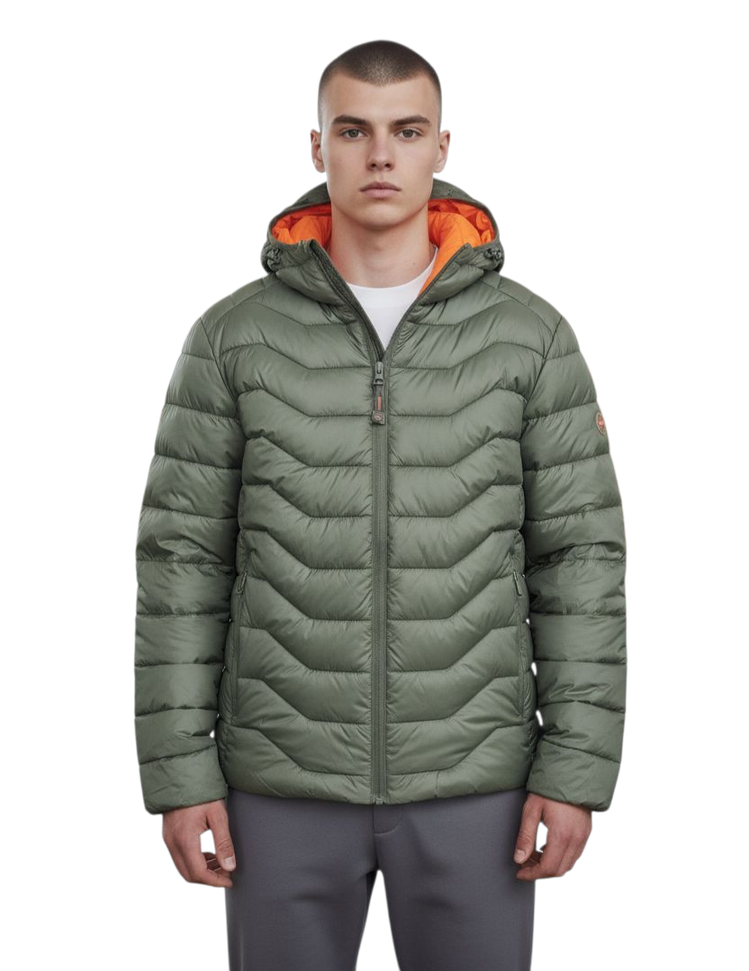Dario Beltran Quilted Casual Jacket - Green