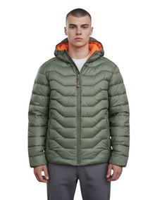Dario Beltran Quilted Casual Jacket - Green