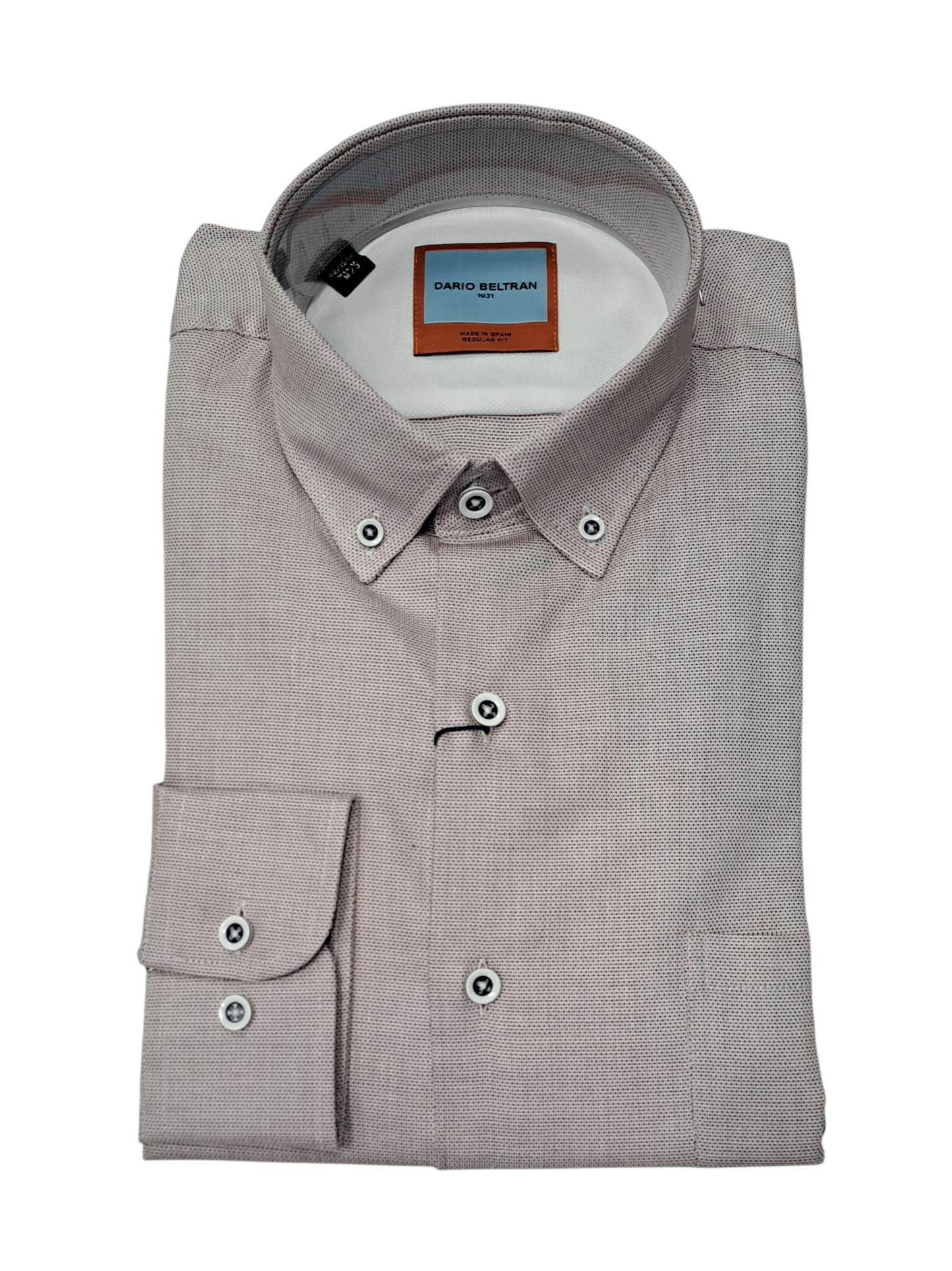 Dario Beltran Long Sleeve Casual Shirt - Red