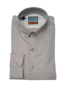 Dario Beltran Long Sleeve Casual Shirt - Red