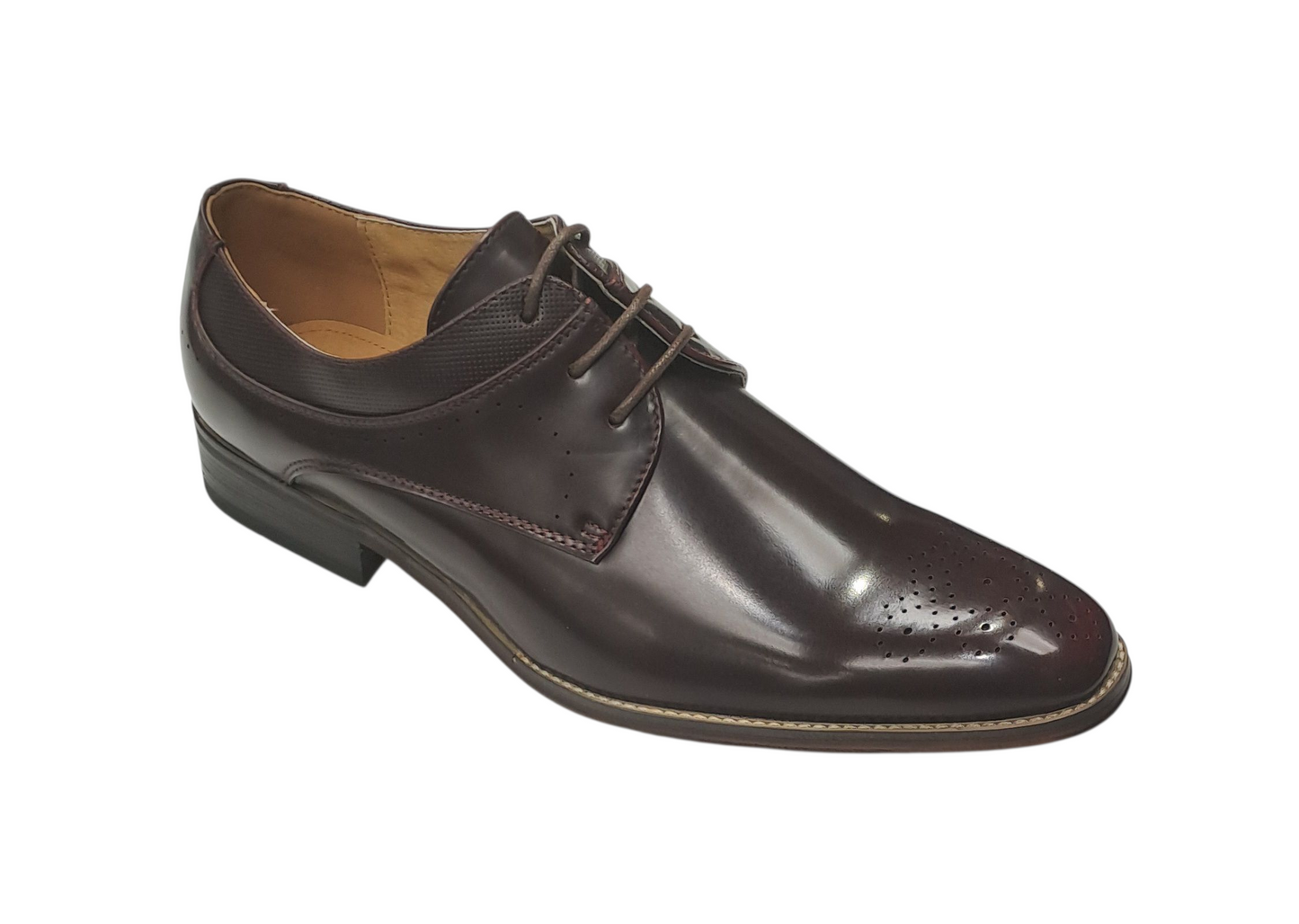 GOOR Men's Formal Brogue Shoe 172 - Ox Blood