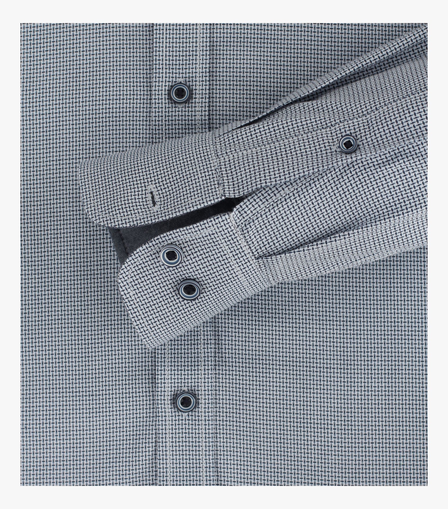 Casa Moda Long Sleeve Casual Shirt 100 - Mid Blue