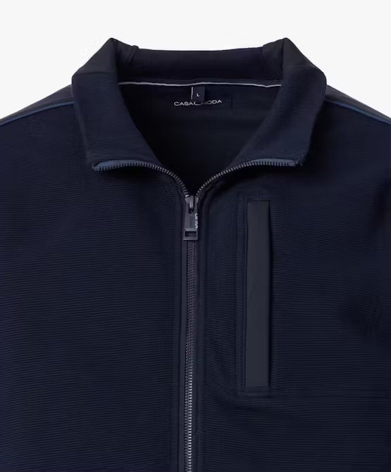 Casa Moda Full Zip Sweatshirt 108 - Navy