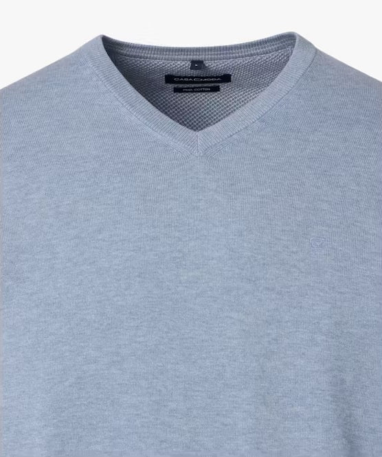 Casa Moda V-Neck Sweater 117 - Light Blue
