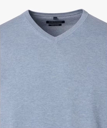 Casa Moda V-Neck Sweater 117 - Light Blue