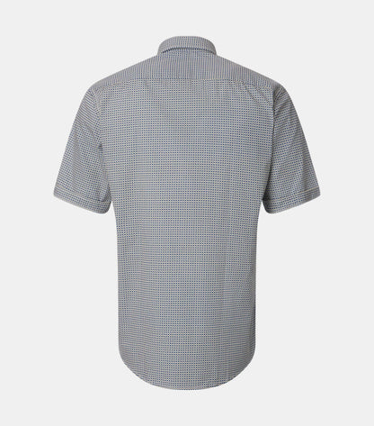 Casa Moda Short Sleeve Casual Shirt 500 - Yellow