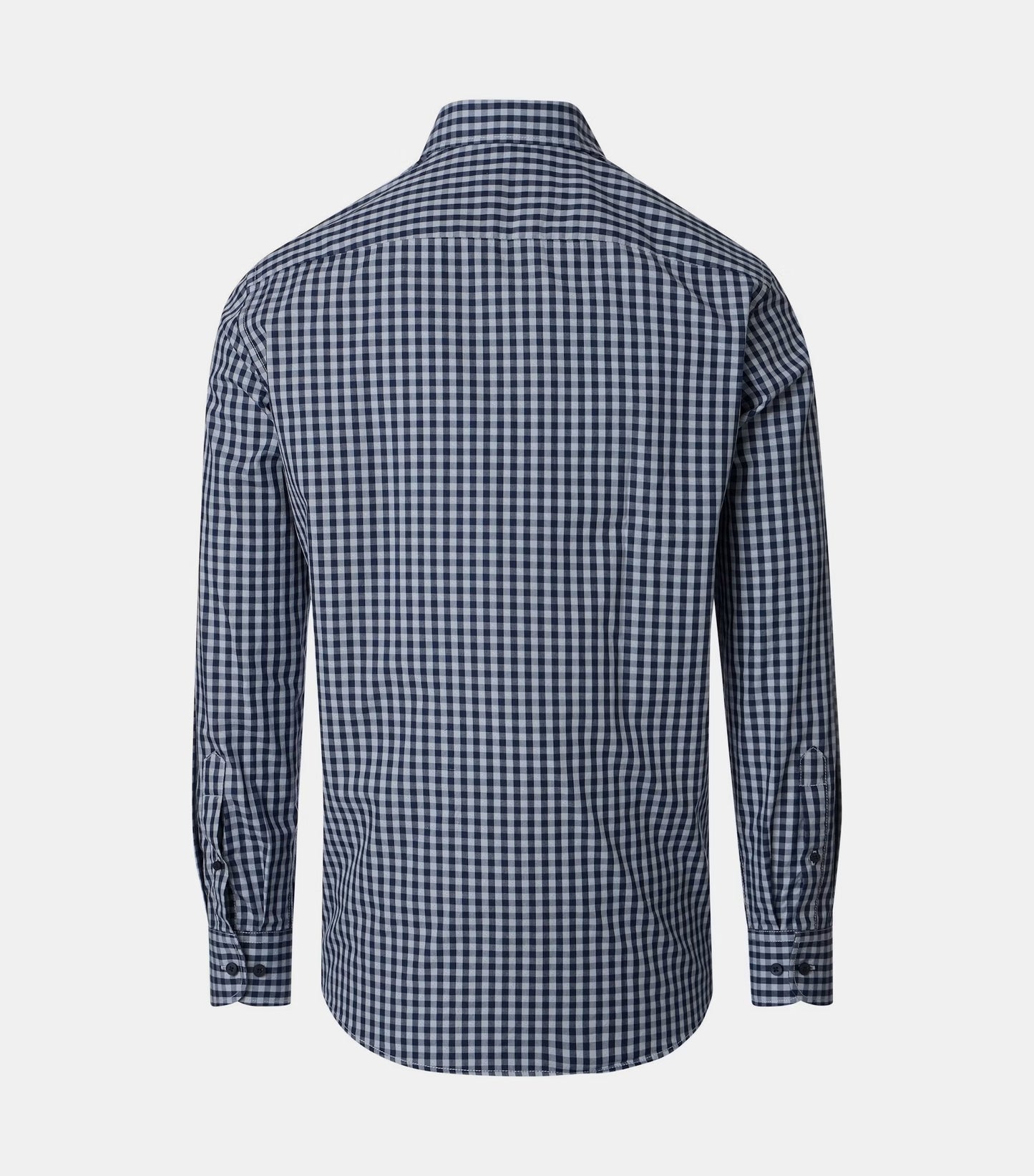 Casa Moda Casual Fit Long Sleeve Check Shirt - Blue