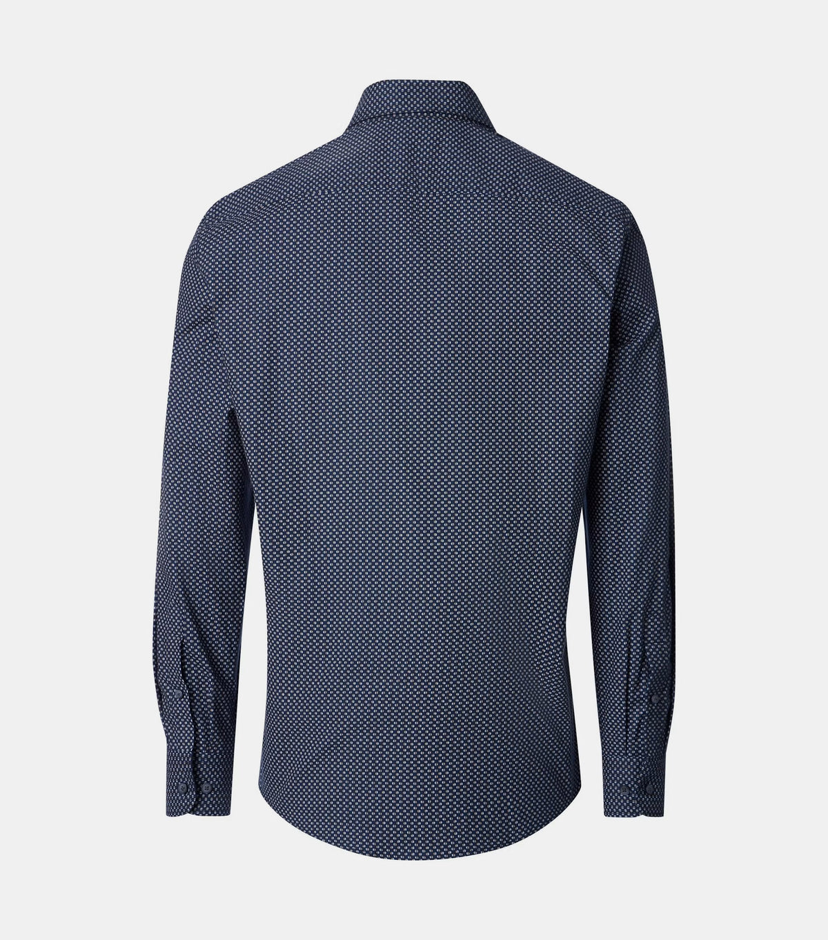 Casa Moda Casual Fit Long Sleeve Shirt - Dark Navy