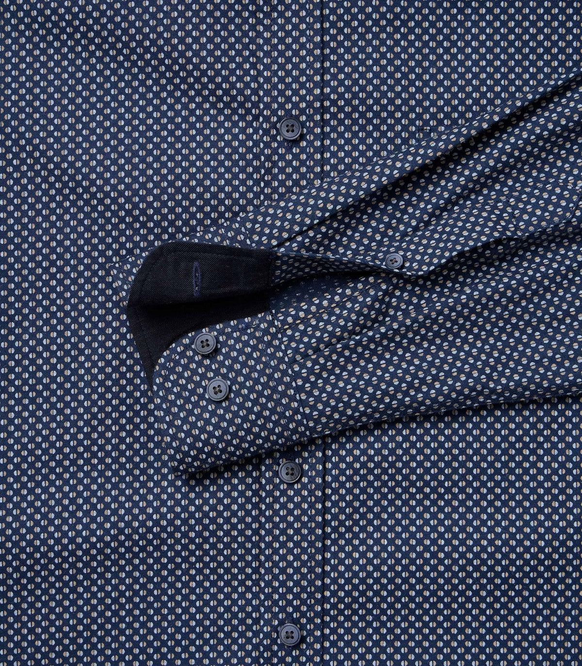 Casa Moda Casual Fit Long Sleeve Shirt - Dark Navy