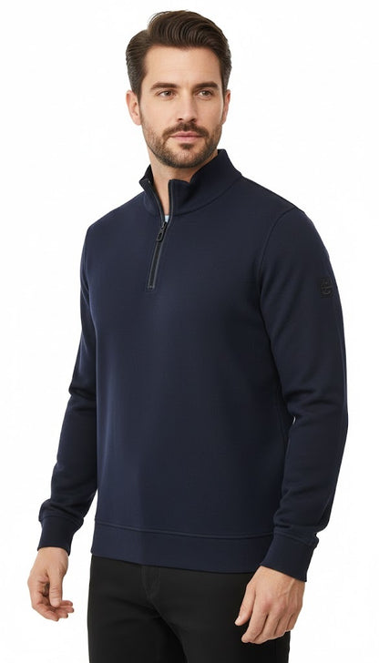 Casa Moda Half Zip Sweatshirt 105 - Navy