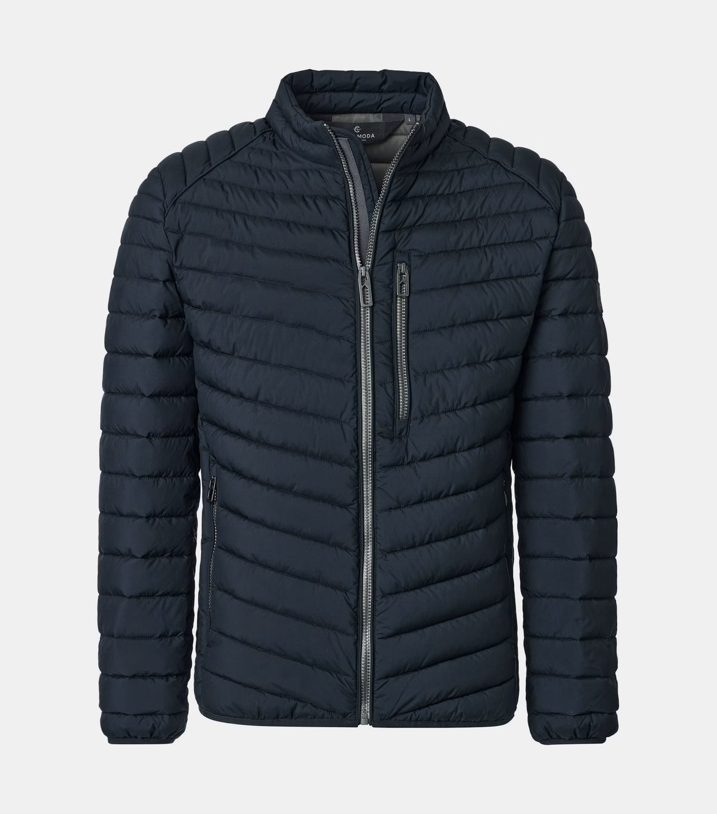 Casa Moda Quilted Casual Jacket - Dark Blue