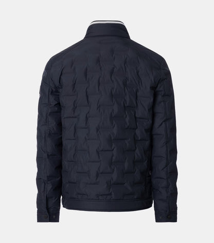 Casa Moda Quilted Casual Jacket - Dark Blue