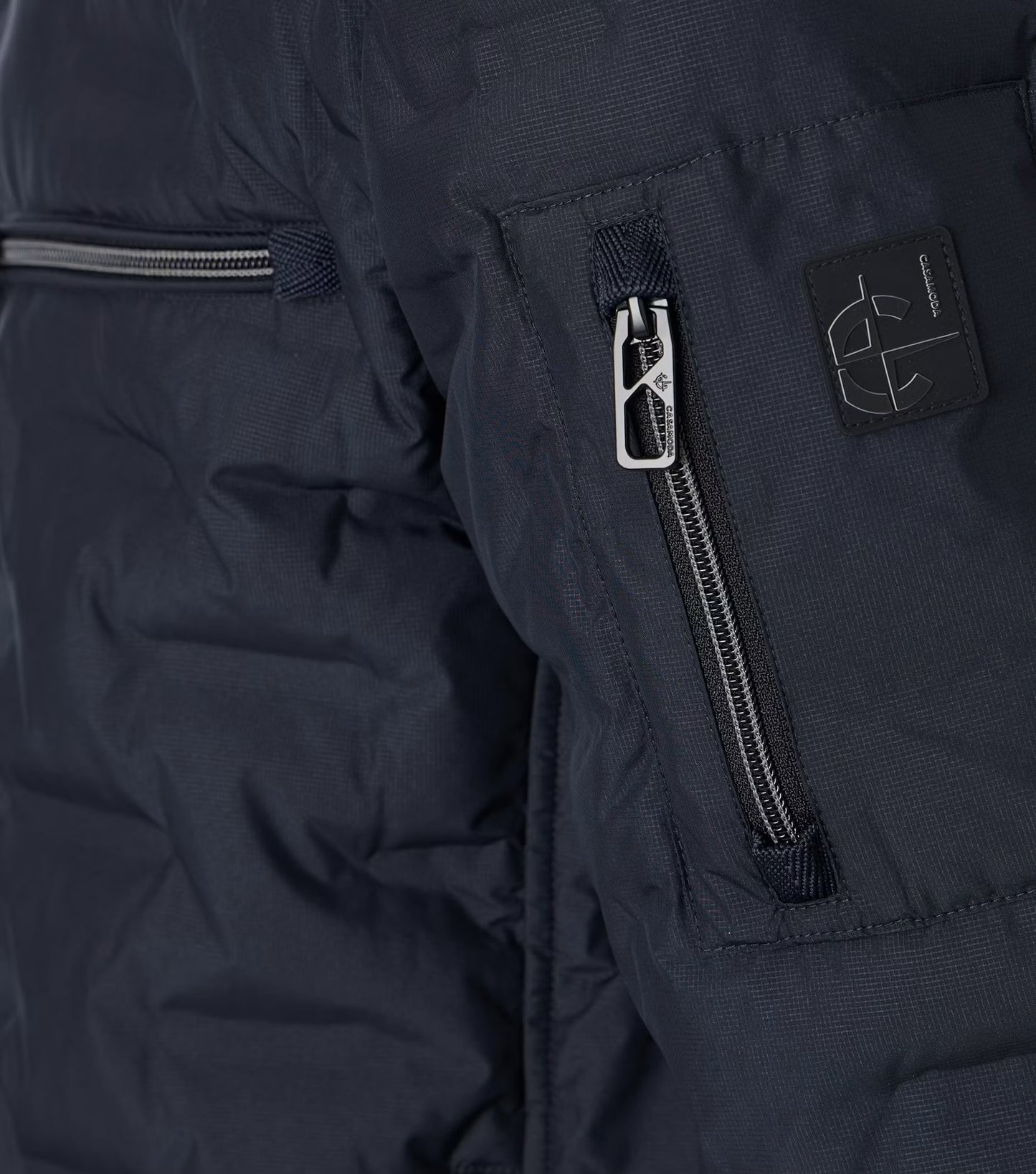 Casa Moda Quilted Casual Jacket - Dark Blue