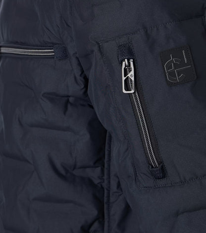 Casa Moda Quilted Casual Jacket - Dark Blue