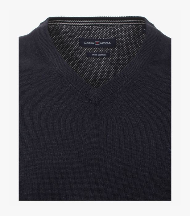 Casa Moda V-Neck Sweater 135 - Navy
