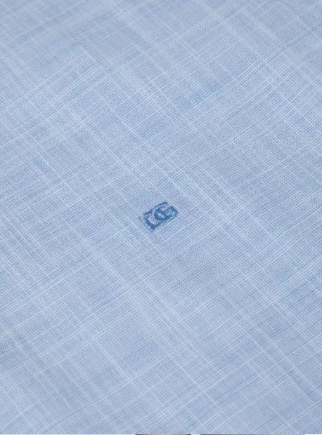 Daniel Grahame Short Sleeve Casual Shirt - Sky Blue