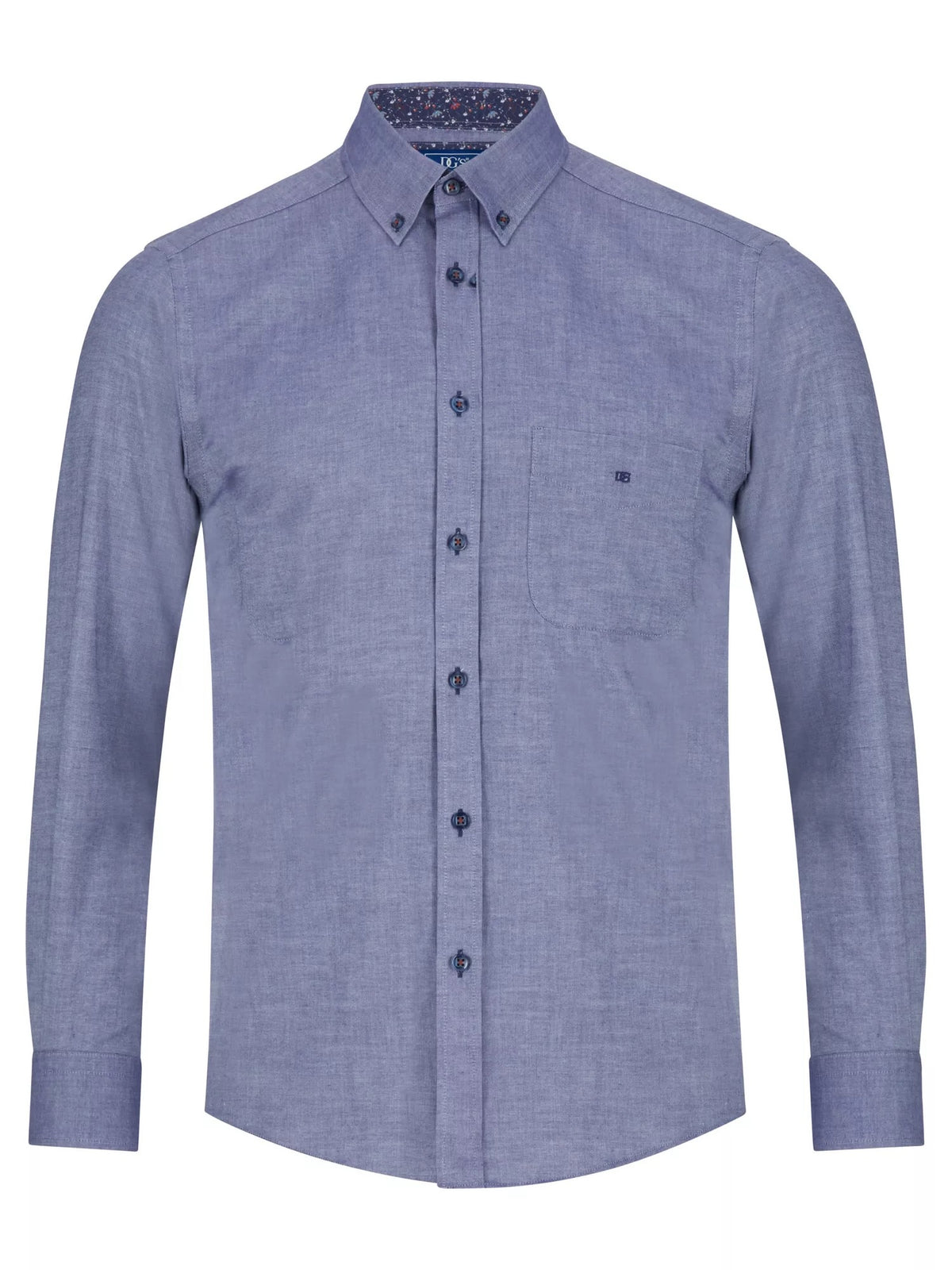 Daniel Grahame Long Sleeve Casual Shirt - Blue