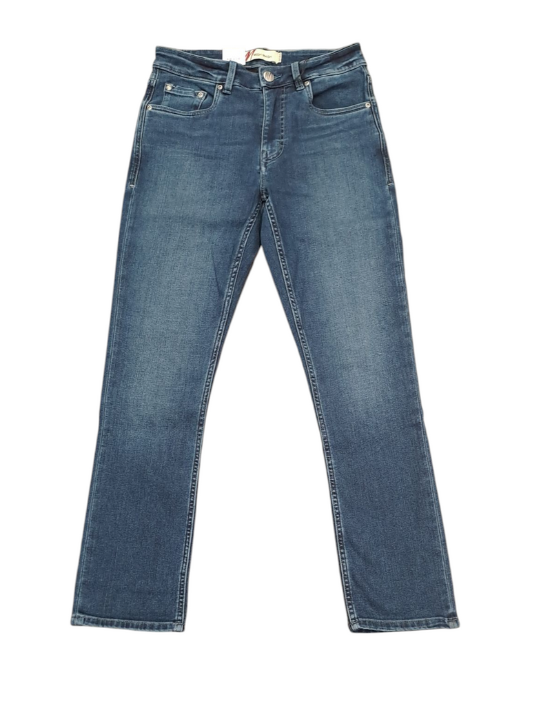 Mish Mash Mirage 1984 Mid Denim Tapered Fit Jean - Mid