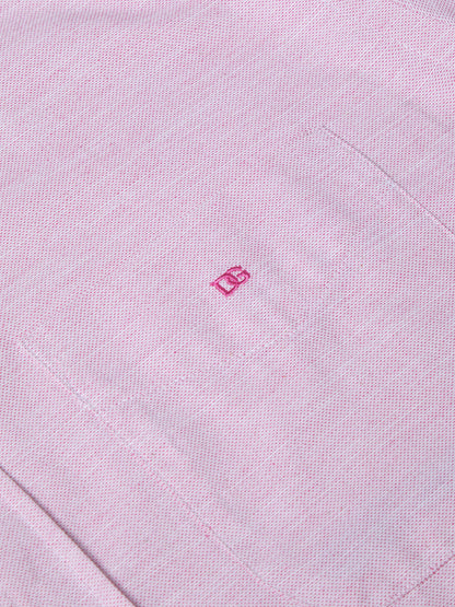 Daniel Grahame Ivano Short Sleeve Casual Shirt - Pink