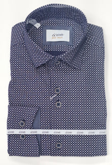 Icon For Men Long Sleeve Shirt 067 - Navy