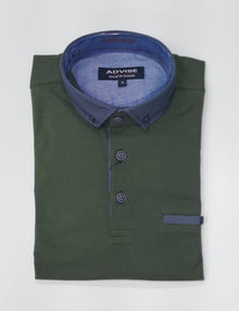 Advise Short Sleeve Polo Shirt 255 - Green