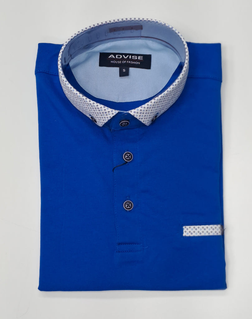 Advise Short Sleeve Polo Shirt 264 - Royal