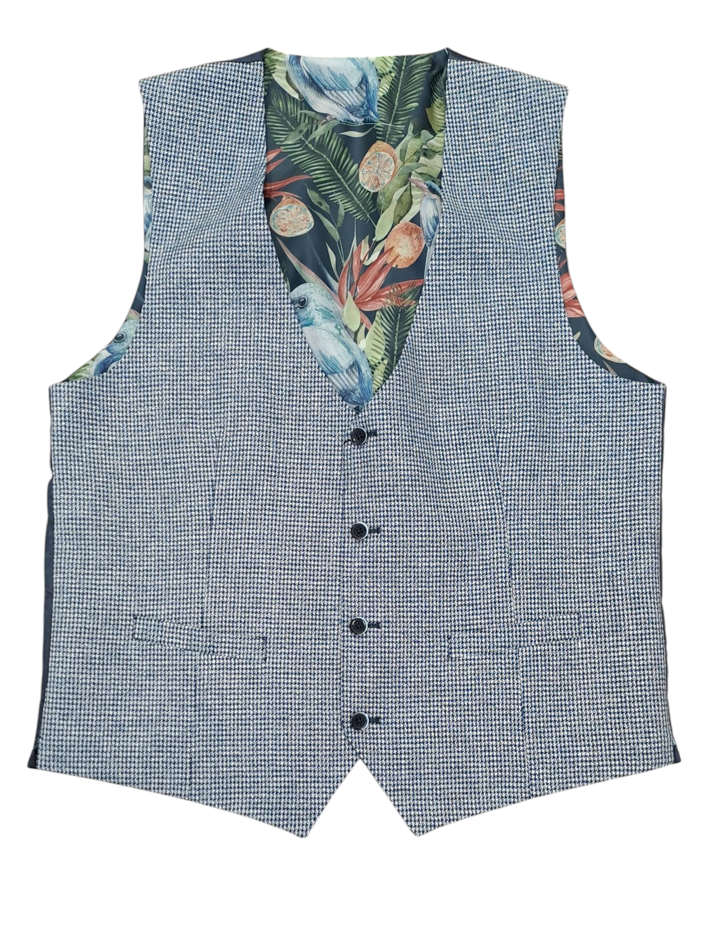White Label Tapered Waistcoat - Navy