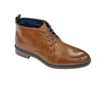 Pope Willowby Lace Up Casual Boots - Cognac