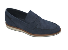 Pope Mens Puhoi Slip On Casual Shoe - French Blue