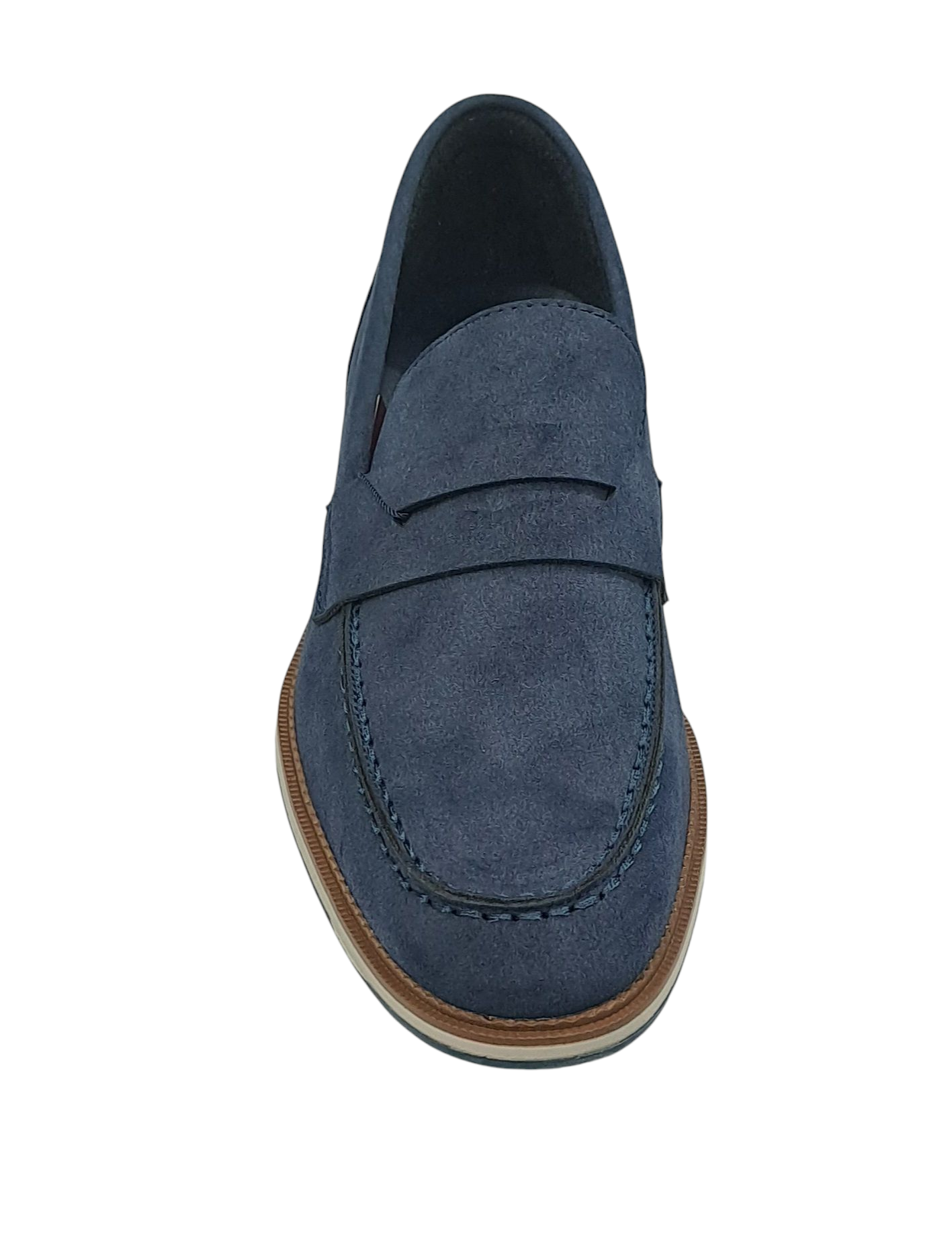 Pope Mens Puhoi Slip On Casual Shoe - French Blue