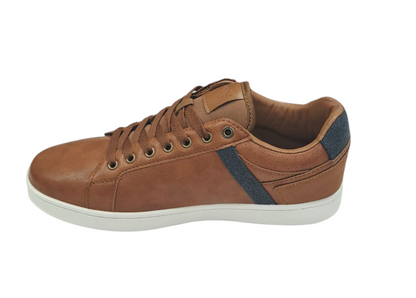Wrangler Kit Men Low Casual Trainer - Tortoise Shell