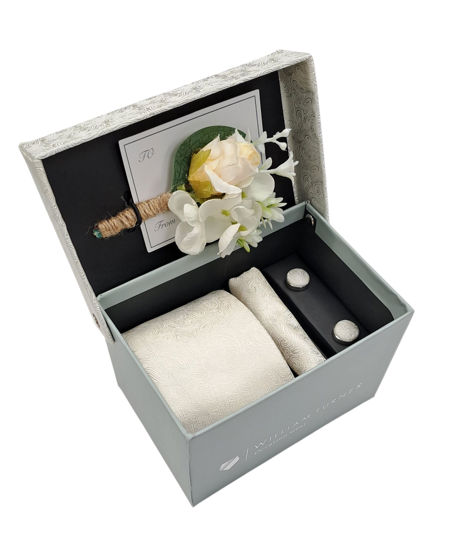 William Turner Paisley Gift Set - Cream