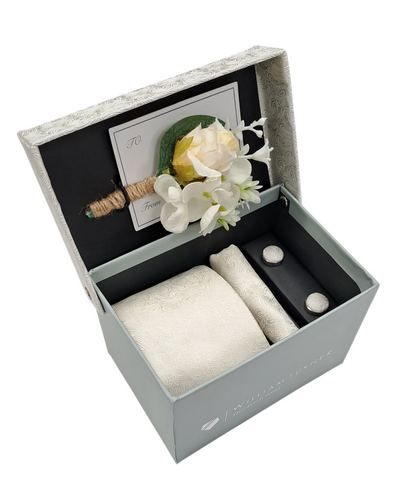 William Turner Paisley Gift Set - Cream