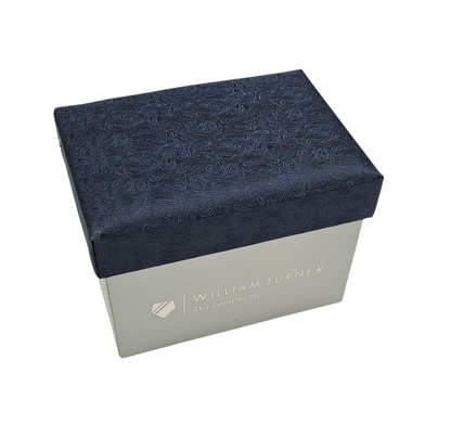 William Turner Paisley Gift Set - Navy