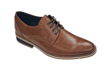 Pope Mens Maruia Laced Smart Casual Shoe - Cognac