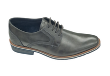 Pope Mens Maruia Laced Smart Casual Shoe - Ebony