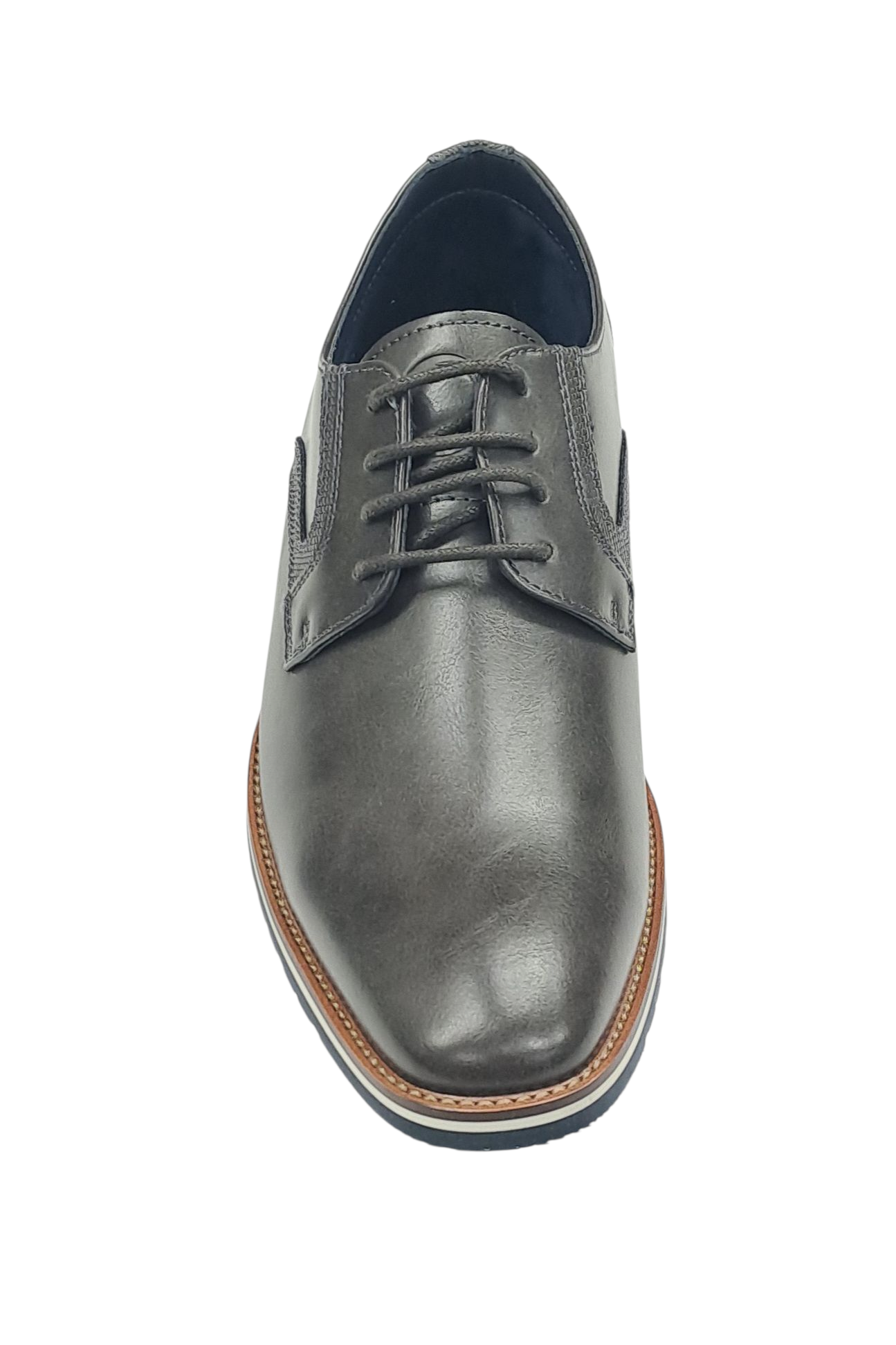 Pope Mens Maruia Laced Smart Casual Shoe - Ebony