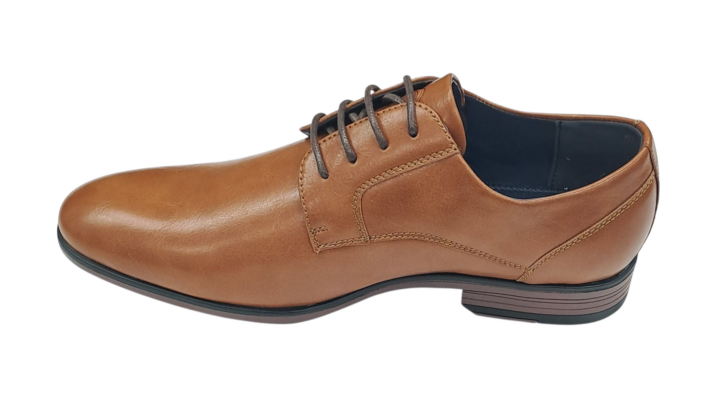 Pope Mens Moonrise Laced Dress Shoe - Cognac