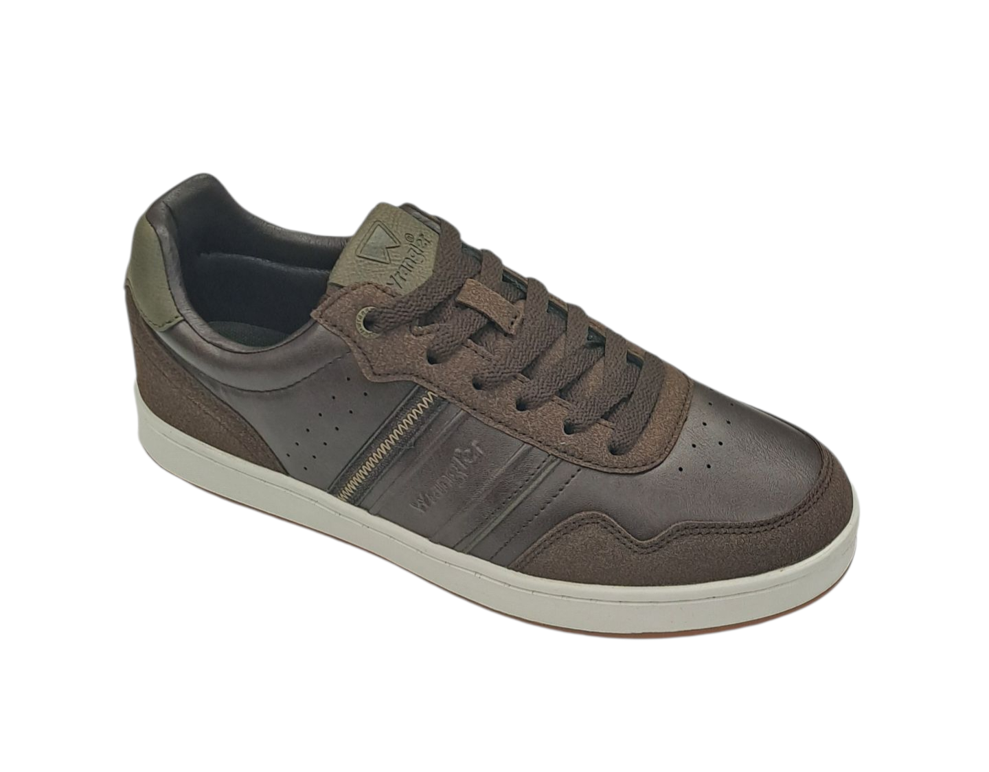 Wrangler Hymans Men Low Casual Trainer - Chestnut