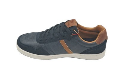Wrangler Hymans Men Low Casual Trainer - Dress Blues