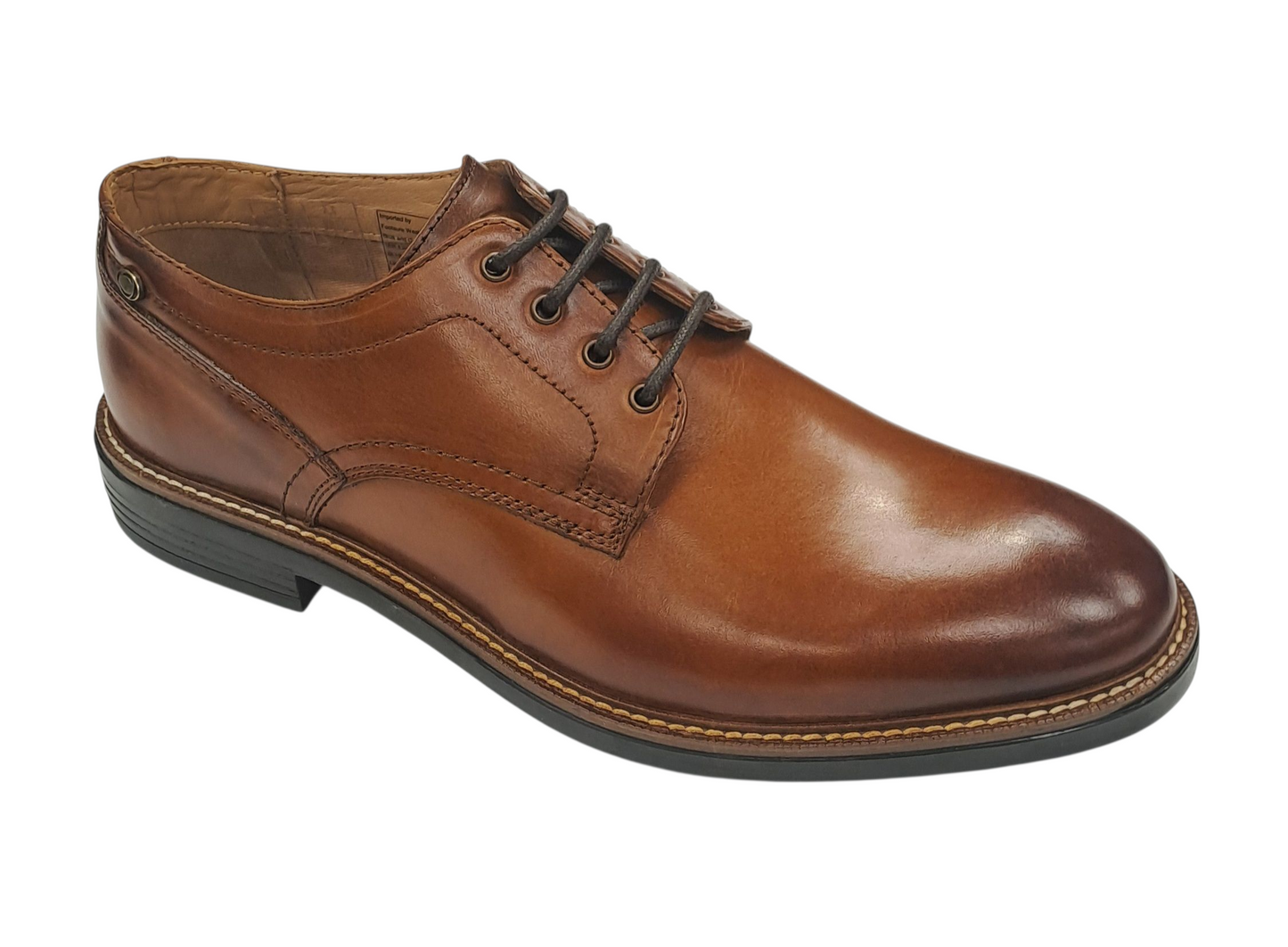 Base London Durham Leather Shoes - Washed Tan
