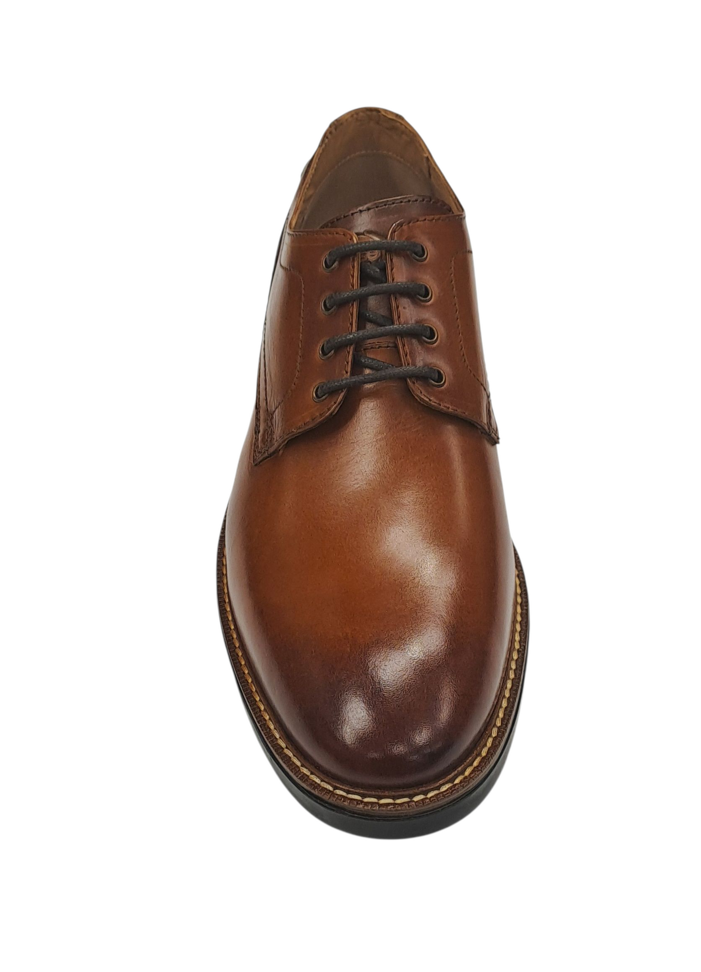 Base London Durham Leather Shoes - Washed Tan