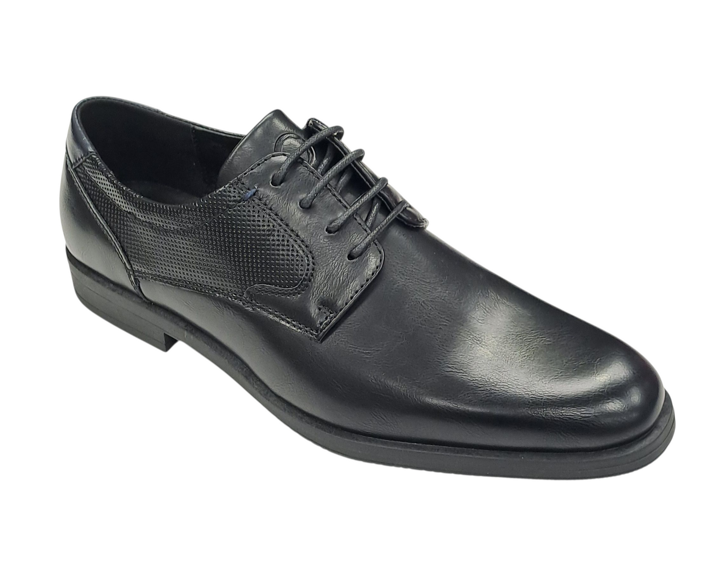 Pope Mens Kirwee Laced Smart Casual Shoe - Coal
