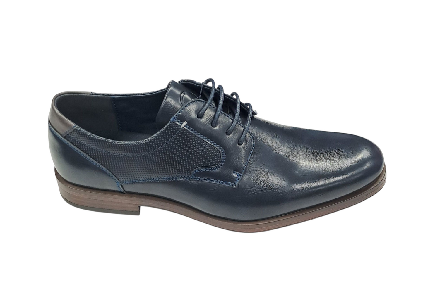 Pope Mens Kirwee Laced Smart Casual Shoe - Liberty Blue